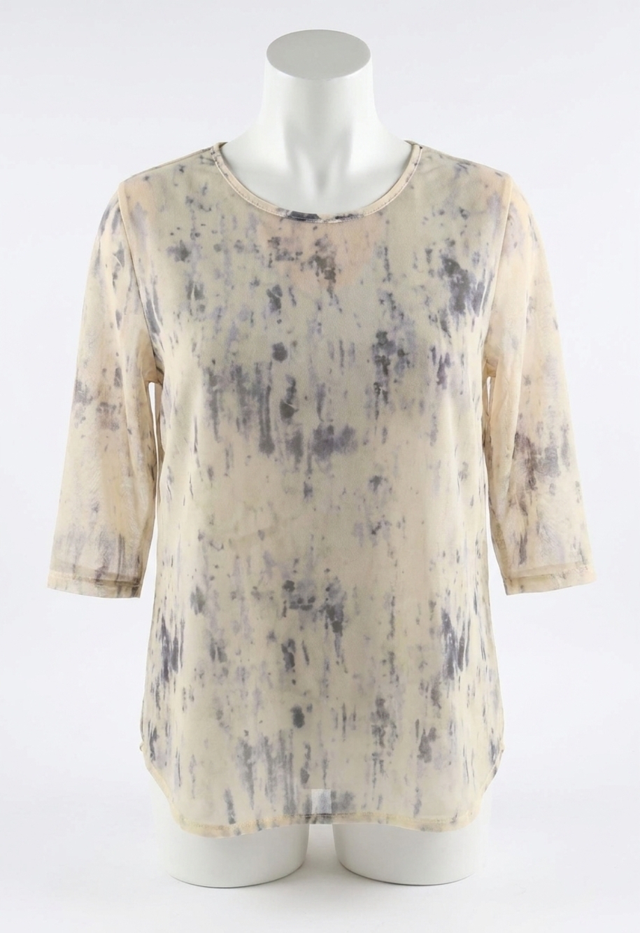 NEW SYMPLI raglan cinch top in camo illuminate